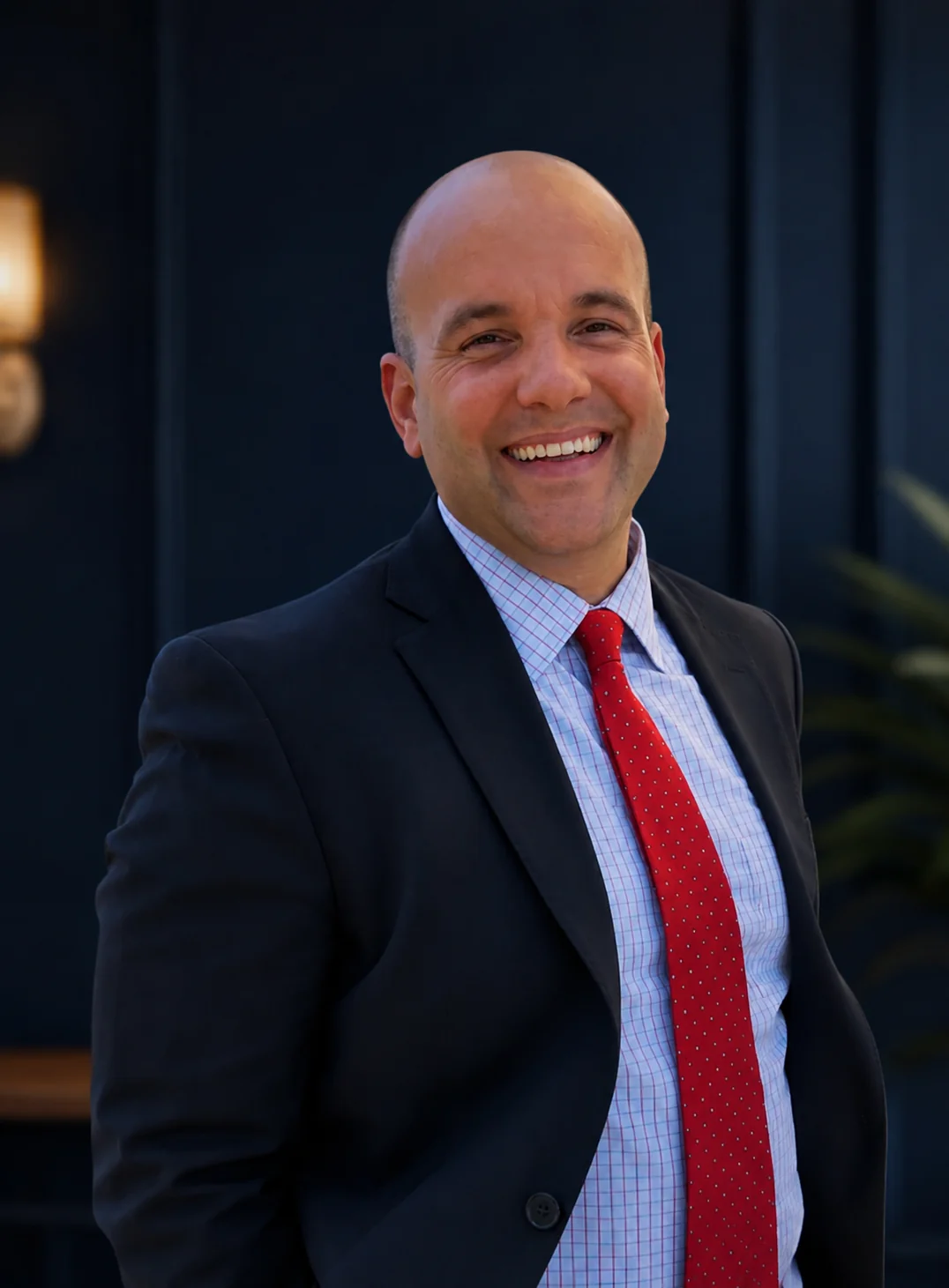 Brandon Kunasek, real estate broker, portrait
